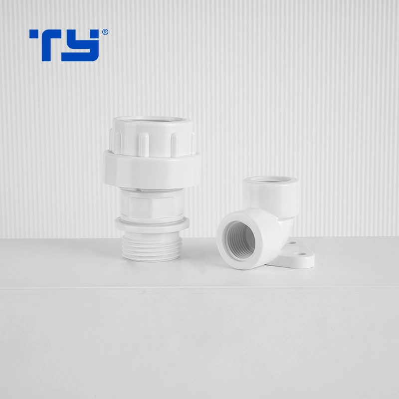 UPVC Pressure Pipe Fittings BS En 10026-2 Standard Male Union with Elbow Offer CE Certificated