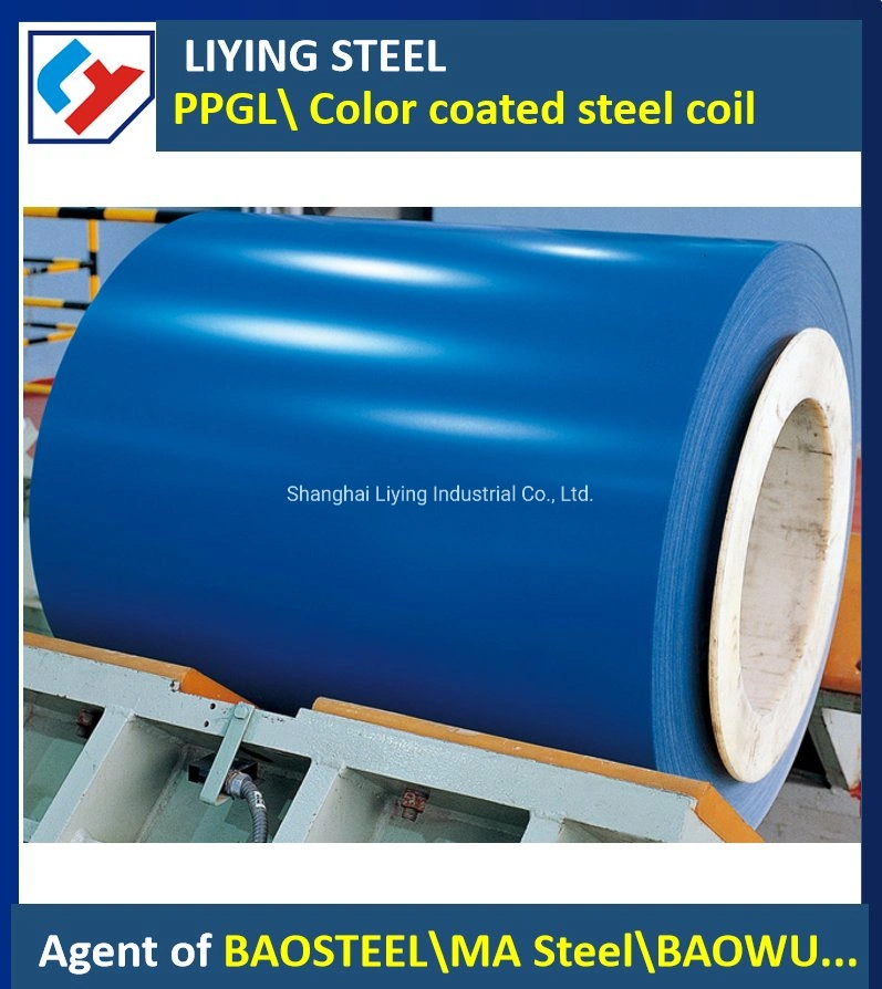 Z200 Az150 RAL Farbe PPGI Verzinkter Stahl Spulenstahl für Ibr Colorbond Roof Caldding Colored Corrugated Sheet