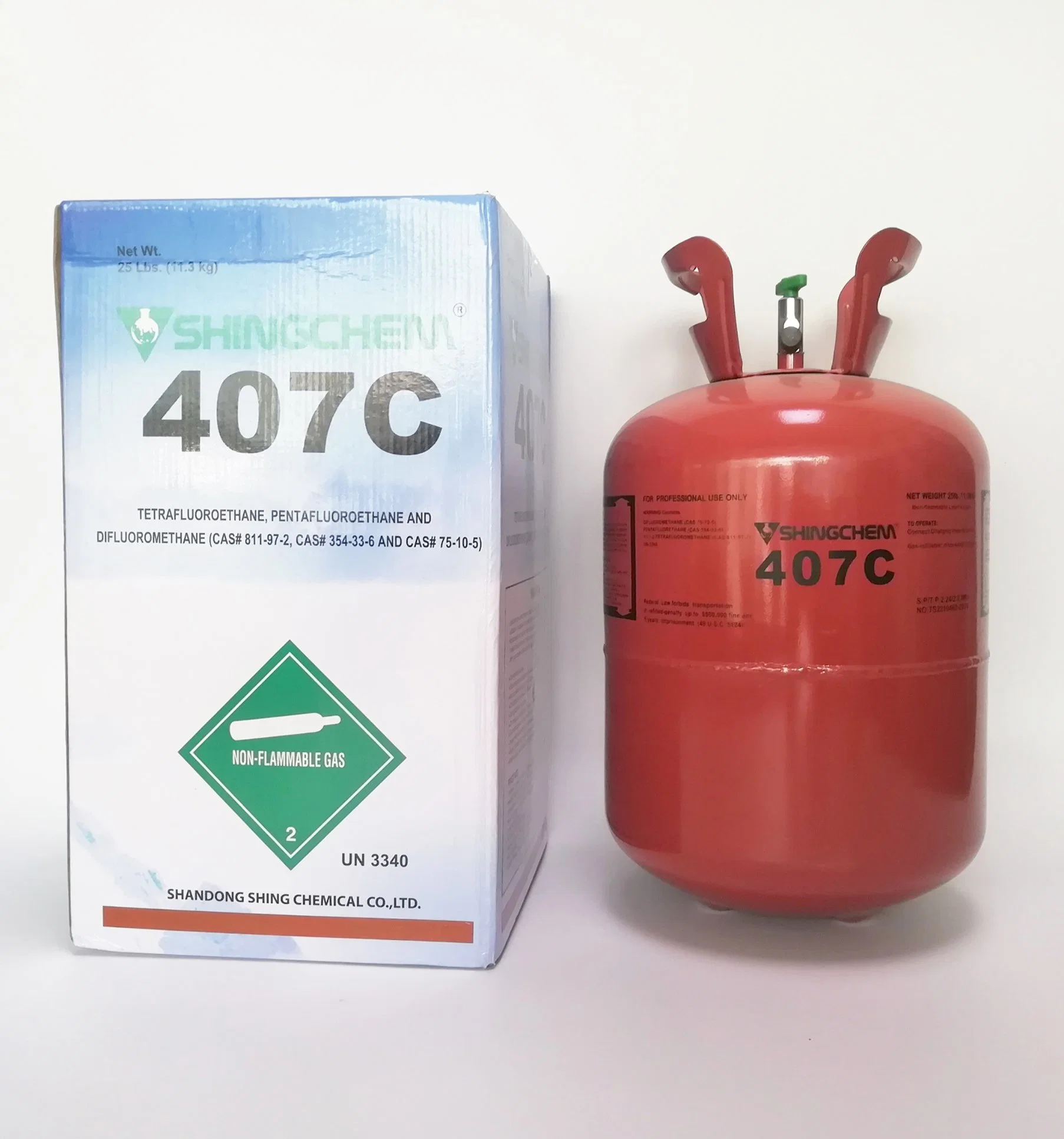 Shingchem Factory Direct Sale Cool Gas Car AC Air Conditioning Refrigerant R407c