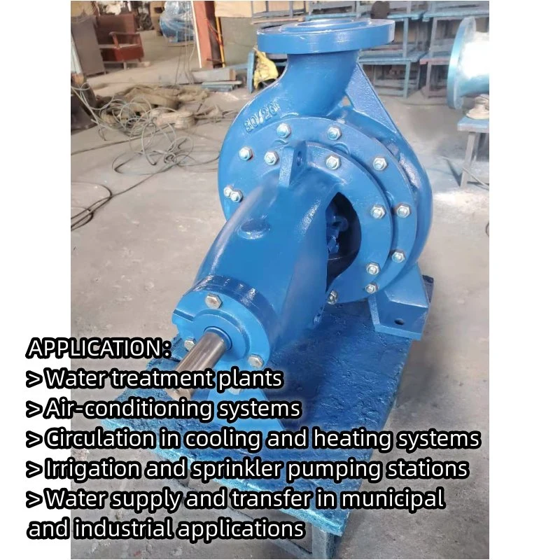 Water Supply and Transfer End-Suction Centrifugal Pump Manufacturers