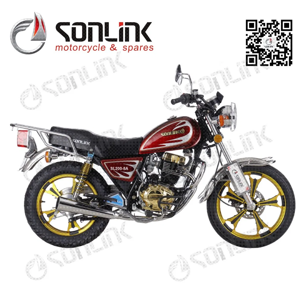 125cc 150cc 200cc Yemen Titanium Alloy Gn Modle Strong Power Manned Motorcycle /Mini Dirt Bike/Motor Cycle