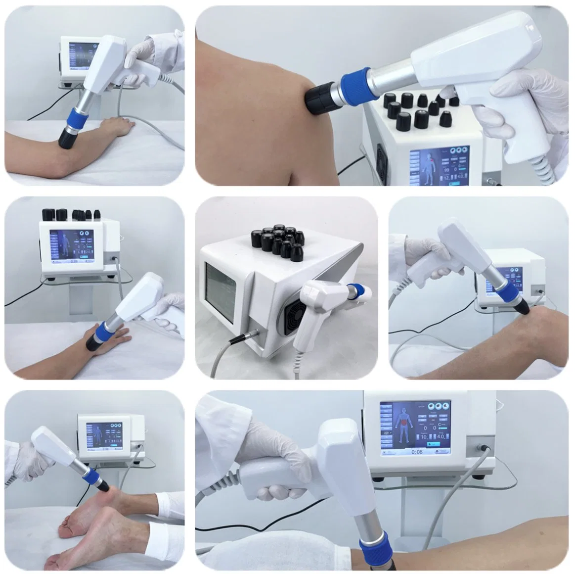 Самое новое оборудование для физической терапии Shock Wave Medical Equipment/Shockwave Therapy Portable Машина ED