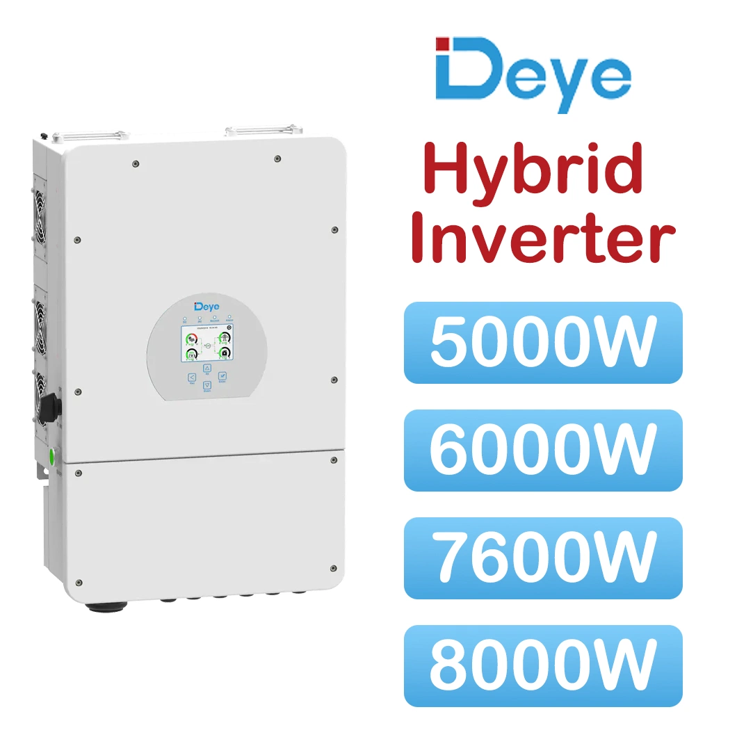 Half-Bridge Type Active Deye Carton 5kw 6kw 8kw 10kw 12kw 50kw Solar Micro Inverter