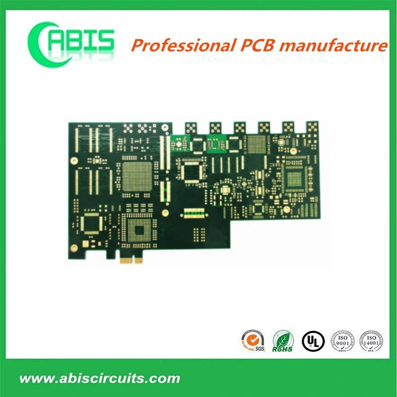 Fr4 2 camadas de placa de circuito impresso PCB com HASL-Lf em rede e Communicatons