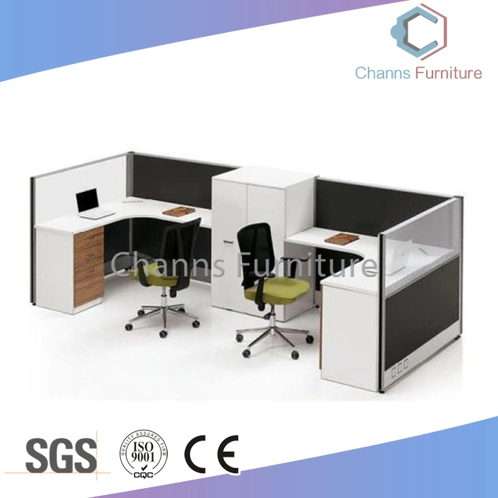 Modern Furniture Linear Wooden Computer Desk Office Workstation (CAS-W31482)