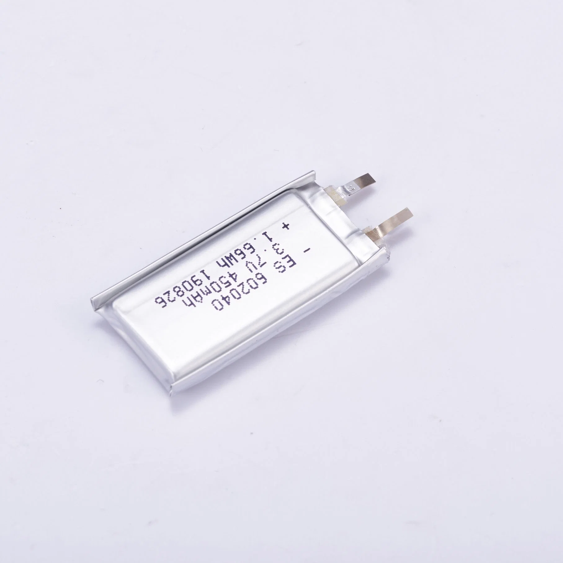 IEC Un38.3 602040 Lithium Batteries 3.7V 450mAh Li-Polymer Rechargeable Battery for Bluetooth Earphone