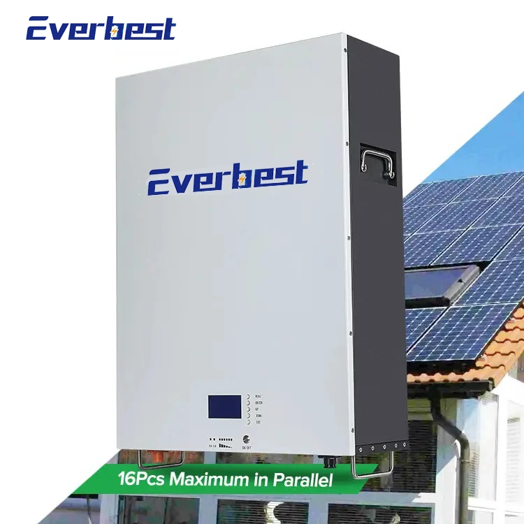 Everbest Smart Home Energy Storage 48V 200ah 100ah 5kwh 10kwh Lithium Ion Phosphate LiFePO4 Battery Price with BMS