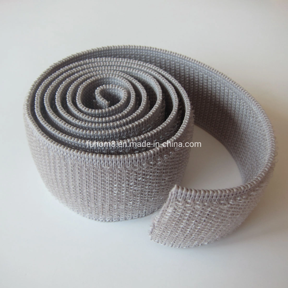 Factory Customized Colorful Resistant Soft Un-Napped Elastic Loop Tape