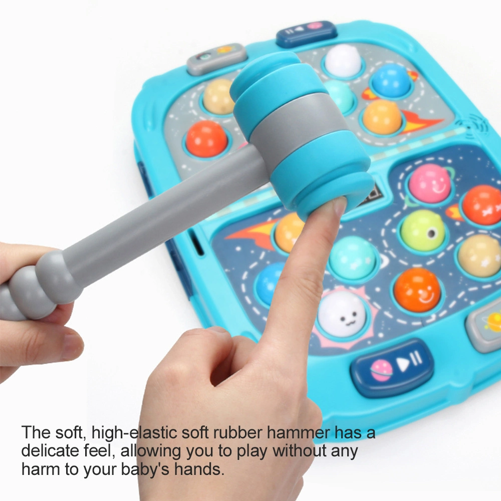 Early Developmental Toy Interactive Punching Mole Game with Sound and Light