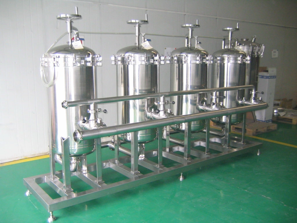 Système de filtration de l'eau aseptique dans du liquide de l'industrie alimentaire