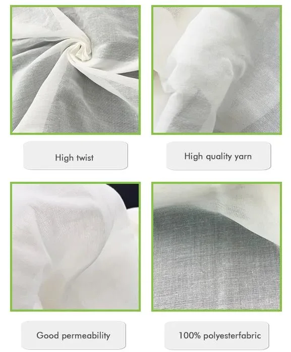 Polyester Voile Fabric Textile for Islamic Women Head Scarf