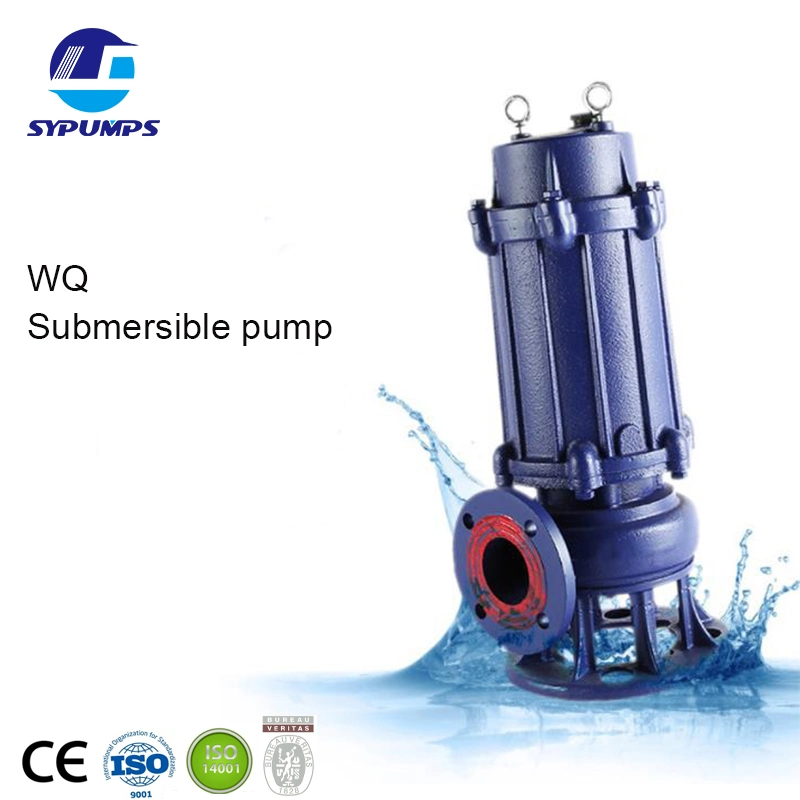 Submersible Sewage Dirty Waste Water Drainage Pump Vertical Submersible Cutter Grinder Pump