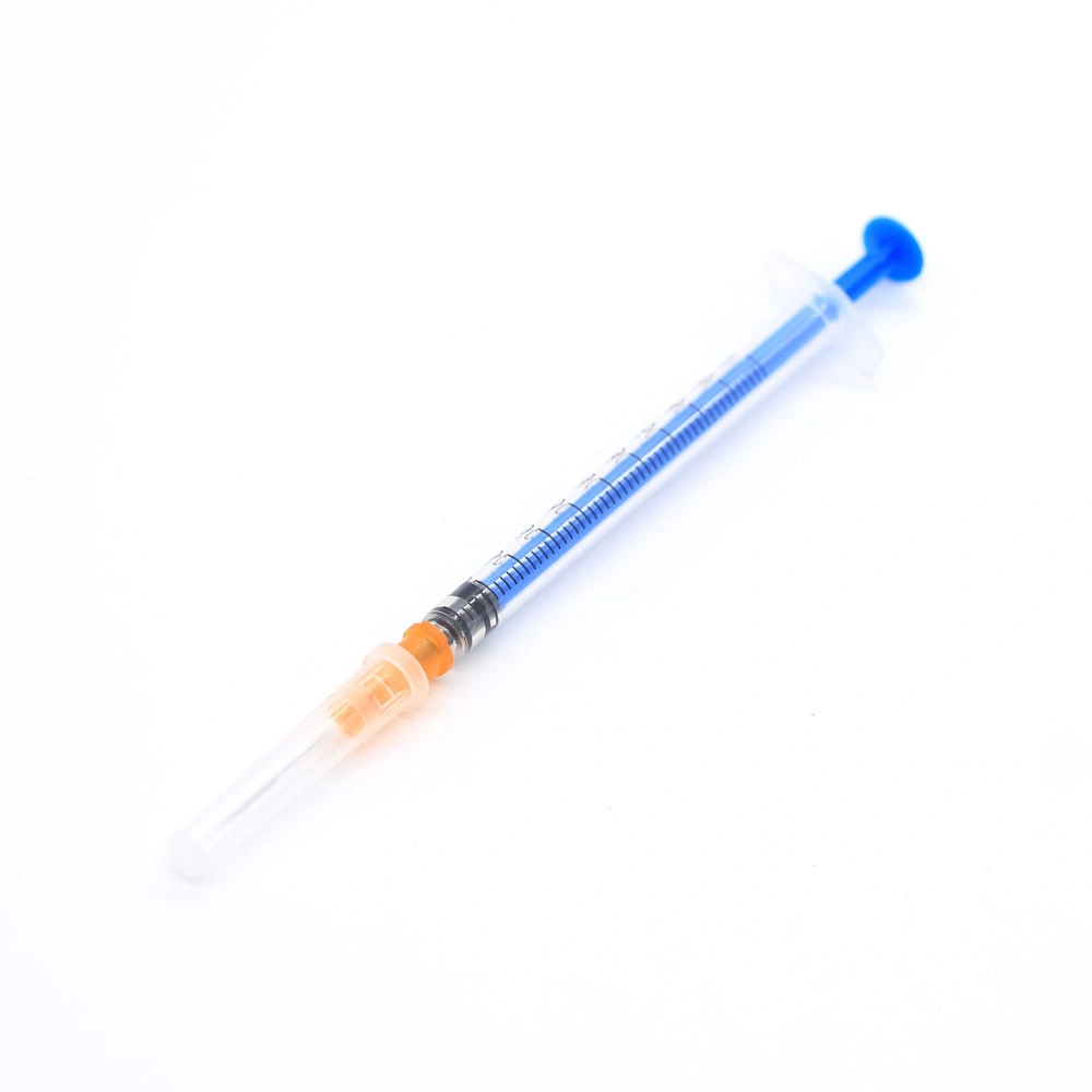 Material médico granulado Disposable Safety Injection insulina Sterile Syringe Vaccine Seringa