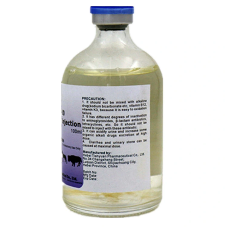 Vitamin C Injection 10% GMP Factory Pharmaceutical Manufacturer Veterinary Drugs Animal Nutritional Medicine Best Price