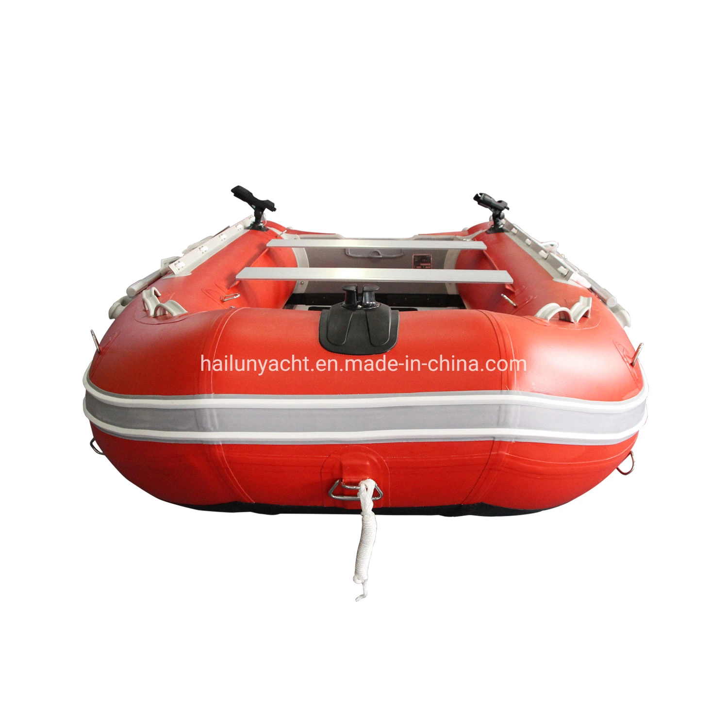 3,6m Aufblasbares Boot Aluminium Angelboot Hot Verkauf Beliebte Design CE-Zertifikat / Sperrholz Boden Drifting Boot Angeln Boot Sport Boot Aufblasbare Pontoons