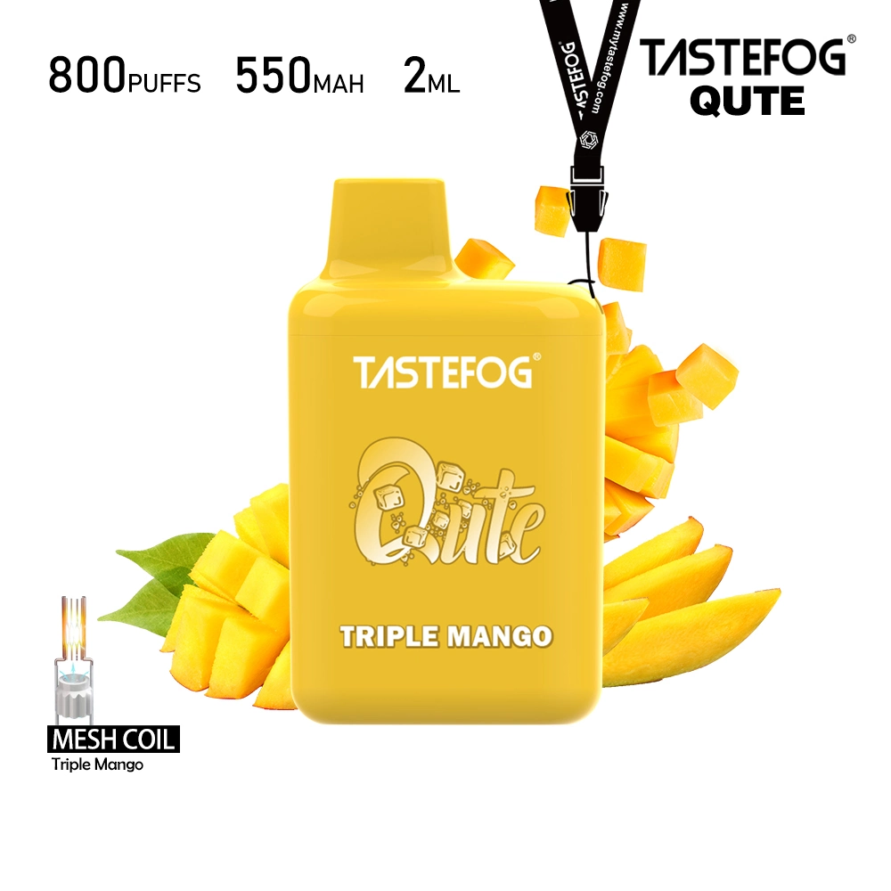 Tastefog qute Mini E Cigarette 800puffs lápiz desechable VAPE