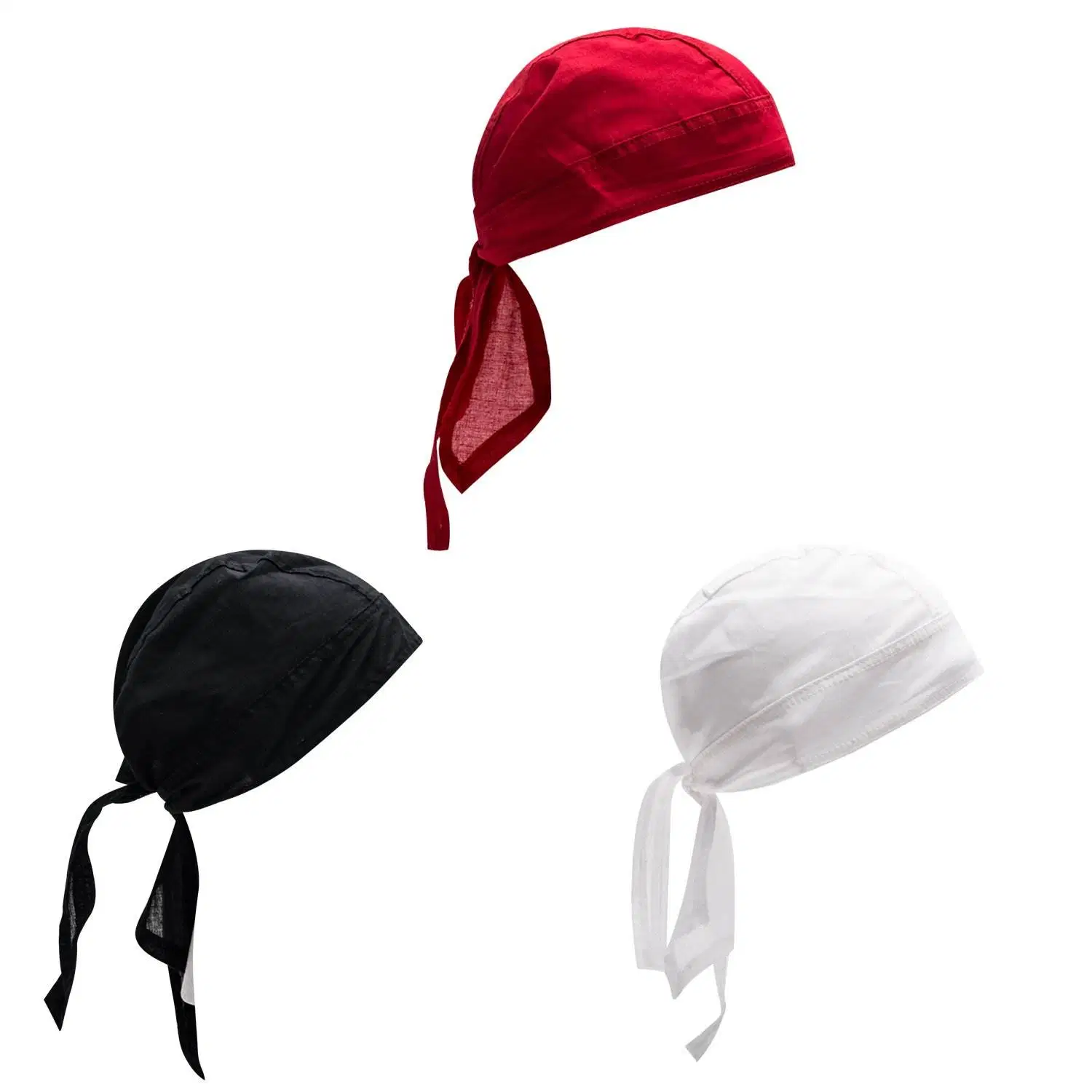 High quality/High cost performance Skull Caps Cotton in Patterned and Plain Colors Custom Styles Bandana Hats