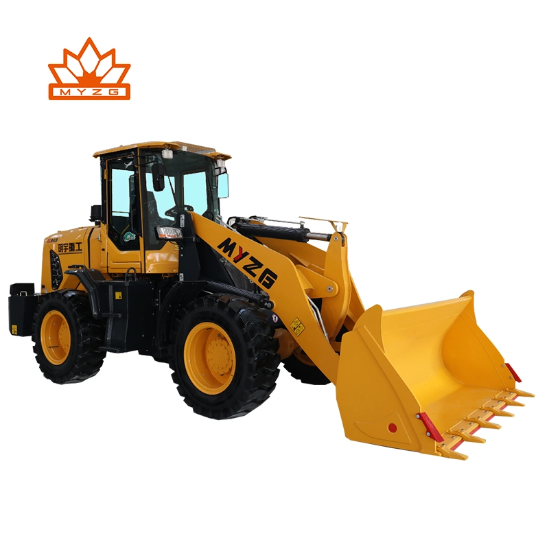 Low Price Front End Wheel Loader China Myzg Factory Hot Sale 2.2ton 1.2 1.8 M3 Small Wheel Loader for Farm