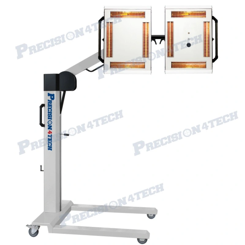 أجهزة الطلاء بأشعة تحت الحمراء المخصصة لطلاء السيارة من ماركة Precision مصابيح التسخين الحرارية بالأشعة تحت الحمراء في صناعة طلاء السيارة