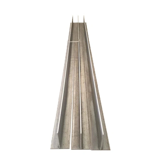Hot DIP Galvanized Mild Steel Q355 Customized Punched Length Lintel Welding T Bar Steel Structural Beam of Building Material Steel Processing Beam