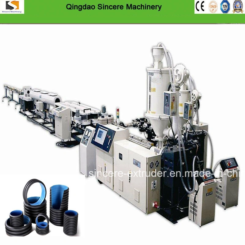 Double-Wall Corrugated HDPE Drainage Pipe Production Line 200-800mm