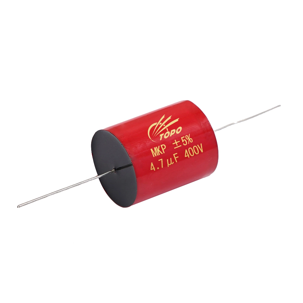 Electronic Component Speakers Metalized Film Capacitor with Flat Type (CBB20)