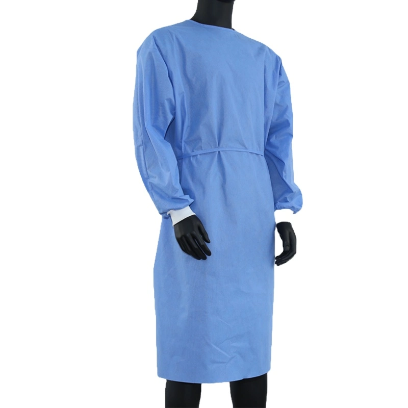 Doctor's Reusable Long Sleeves Washable Surgical Gown Medical Doctor Gown Operating Room Surgery Uniform