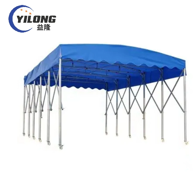 Waterproof Driveway Gate PVC Tarpaulin Roof Metal Frames Car Sun Shield Carport Canopy Cover 10 X 20