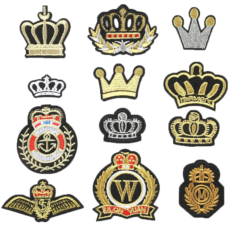 High-Quality Patch Manufacturers Machine Scouting Badges India Uniform Chevrons Sewing Iron on Arms Shoulder Embroidery Patch Custom Epaulet