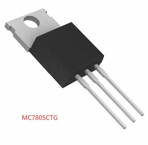 MC7805CTG 1A 5V Fixed Output Flange Mount LDO Voltage Regulator