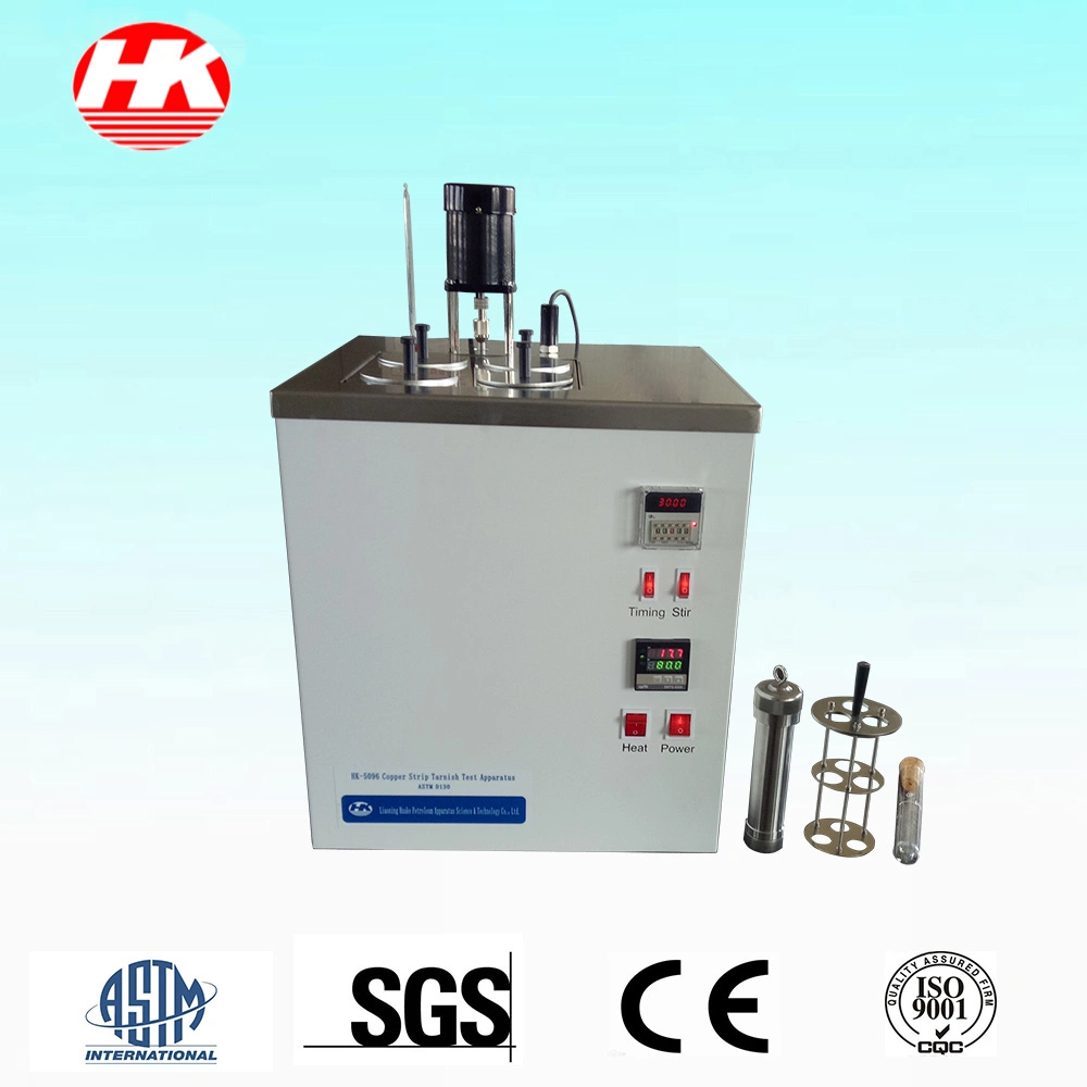 HK-5096C BANDA DE COBRE LA CORROSIÓN Tester para productos derivados del petróleo