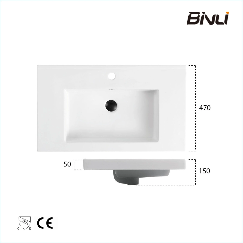 High Quality Bathroom Sanitary Ware Ceramic Cabinet Durable Solid Art Basin