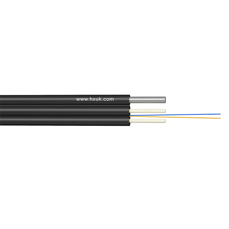 Nuevos Productos 4 Core cable de fibra óptica FTTH Interior Cable de fibra óptica Cableftth