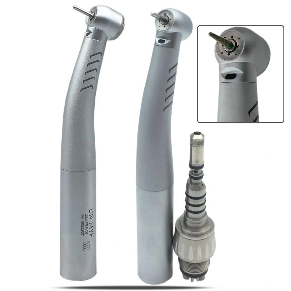 Dental Instrument Push Button Chuck Dental Strong Air Turbine High Speed Handpiece Compatible with Couple