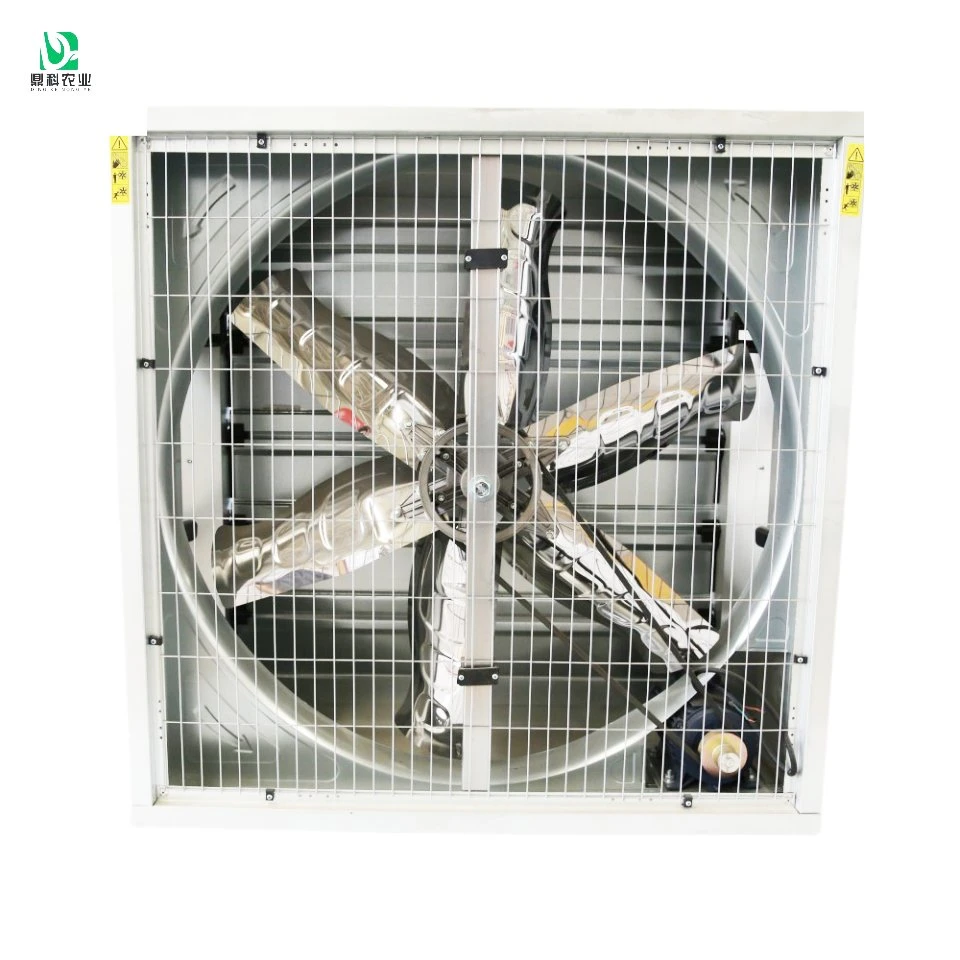 Agricultural Greenhouses Type Livestock Farm Greenhouse Air Cooler Exhaust Fan and Cooling Pad