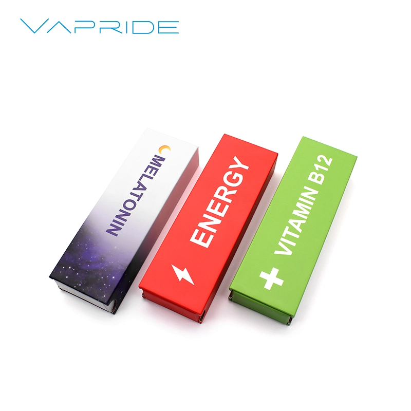 Caixa de cartão para embalagem Vape personalizada Vapride para cigarro E.