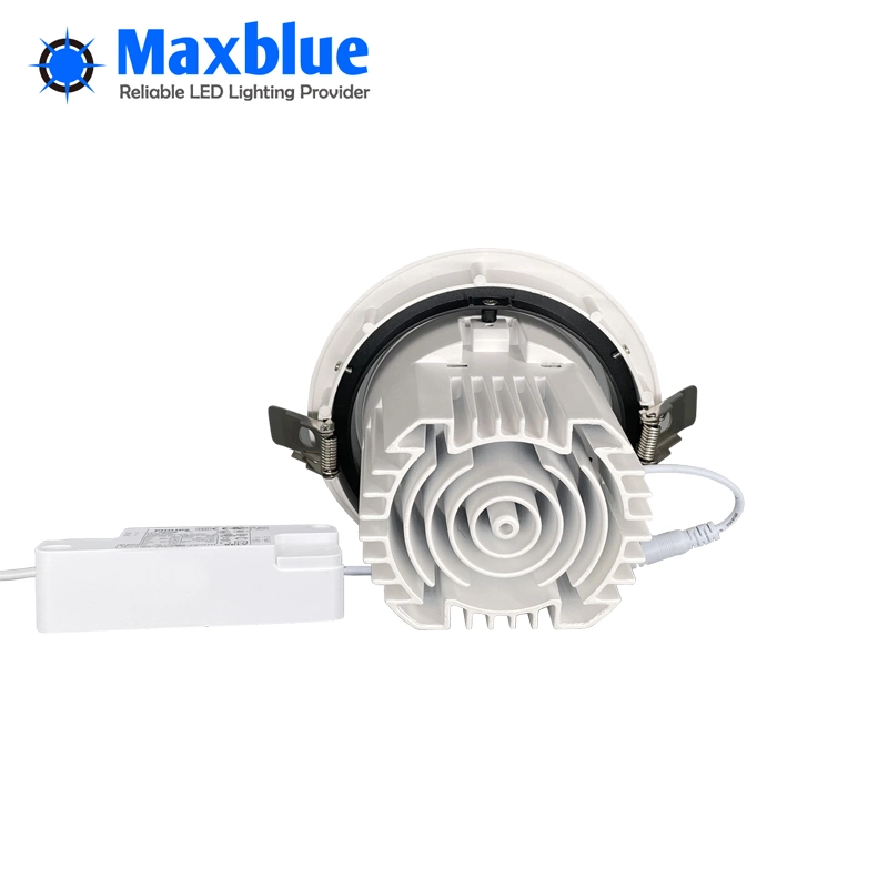 Hochwertige Indoor Energiespar Runde Decke versenkte LED Downlight