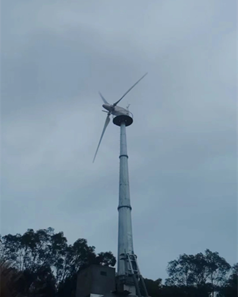 30kw Aerogenerador Panel Solar Híbrido Sistema de alimentación