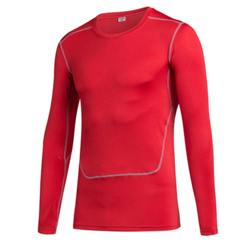 New Long-Sleeve Mallas Jerseys de running de secado rápido Deportes de fitness Use ropa