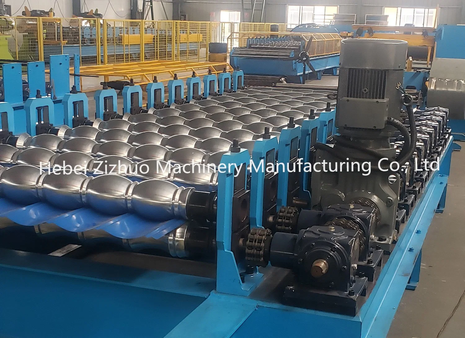 Europe 828 Steel Roofing Tile Sheet Cold Roll Forming Machine