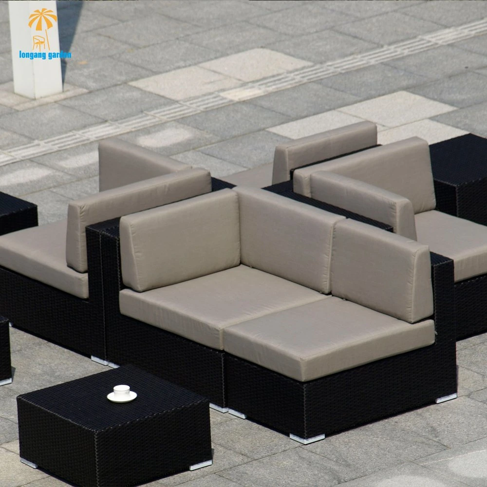 Outdoor Wicker Chair Sofa Garden Outdoor Courtyard Leisure Balcony Living Room Villa Wicker Sofa Combination Furniture