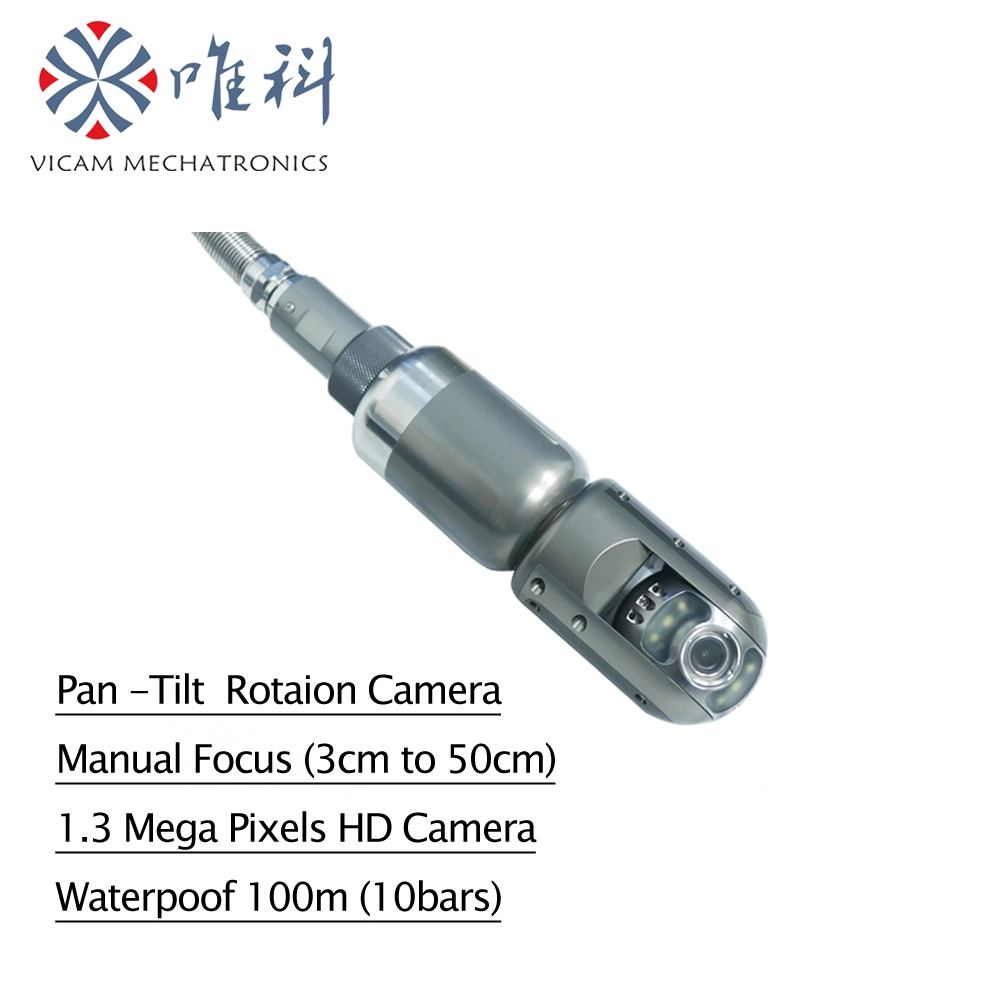 HD-Video Wasserdichte Kanalisation Abfluss Inspektion Kamera Ausrüstung mit 512Hz Kamera
