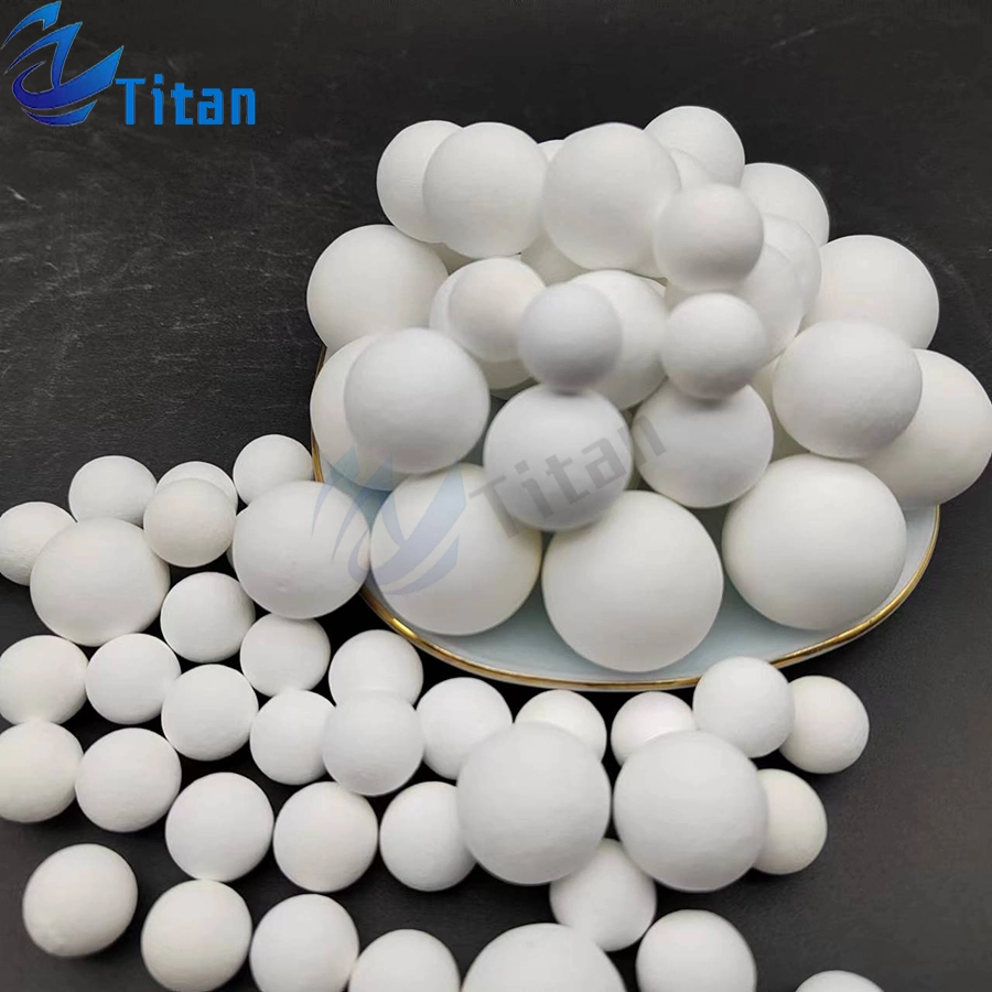 Inert Ceramic Ball 3 mm 6mm 9mm Aluminum Oxide Ceramic Balls Ceramic Catalyst Support Alumina Ceramic Filling Ball as Tower Packing and Catalyst Support