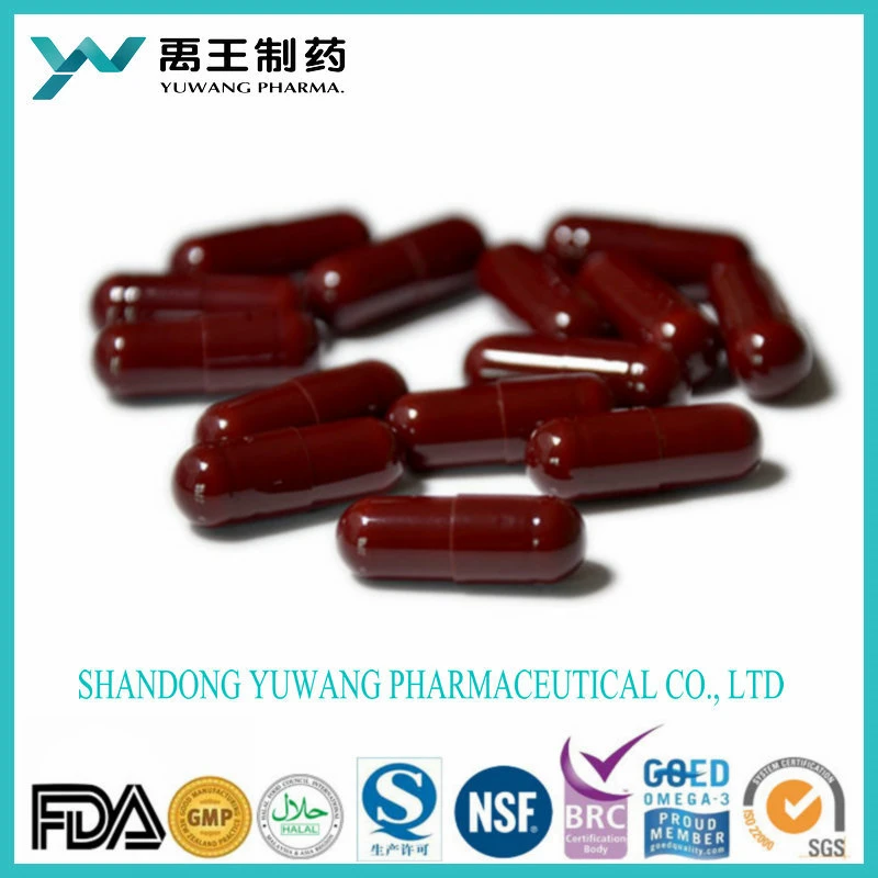 Brc/NSF Yuwang OEM Health Food Multi Plant Hard Capsule 1000mg in Bulk or in Bottle