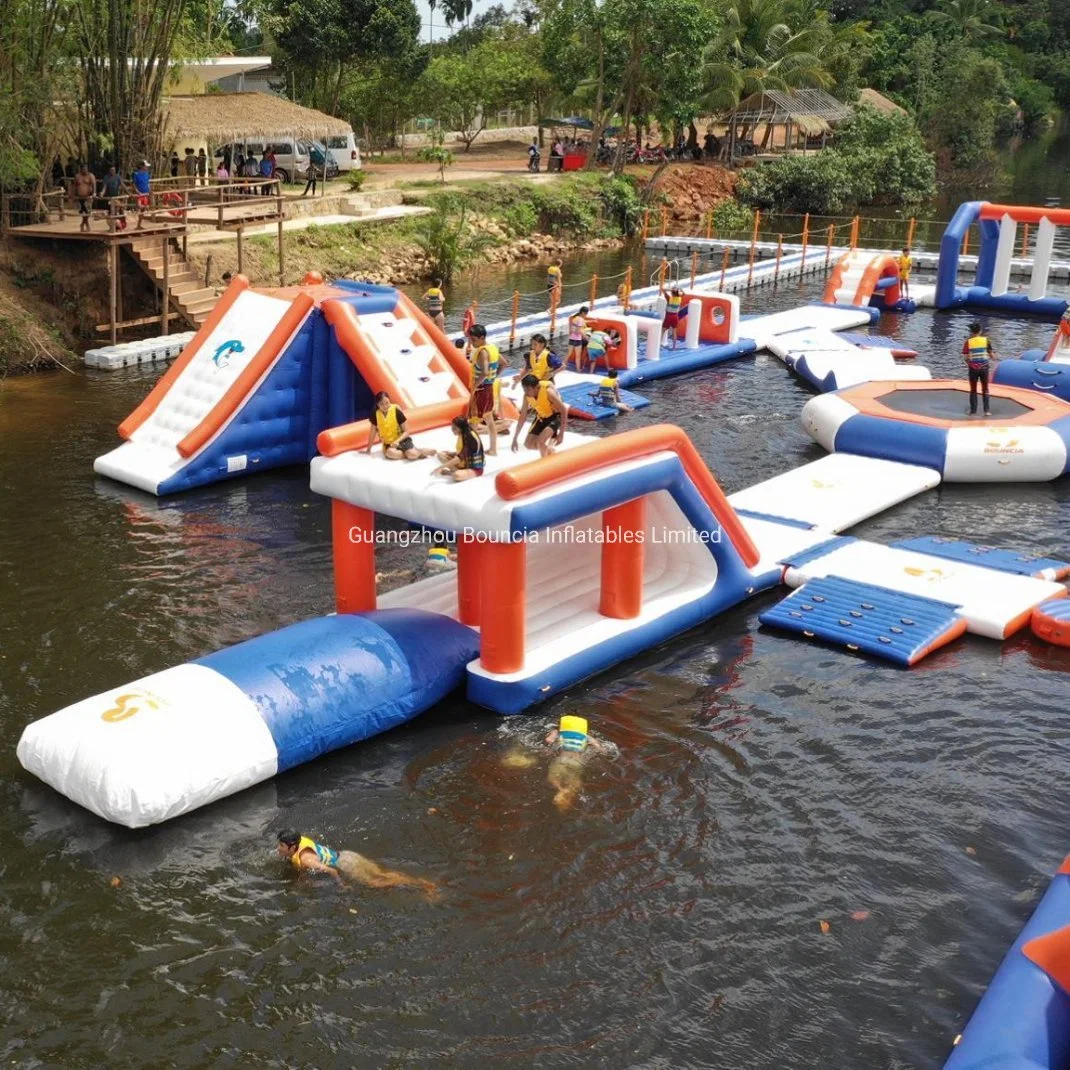 Inflatable Amusement Water Park Hot Giant Inflatable Commercial Water Park Slides Game