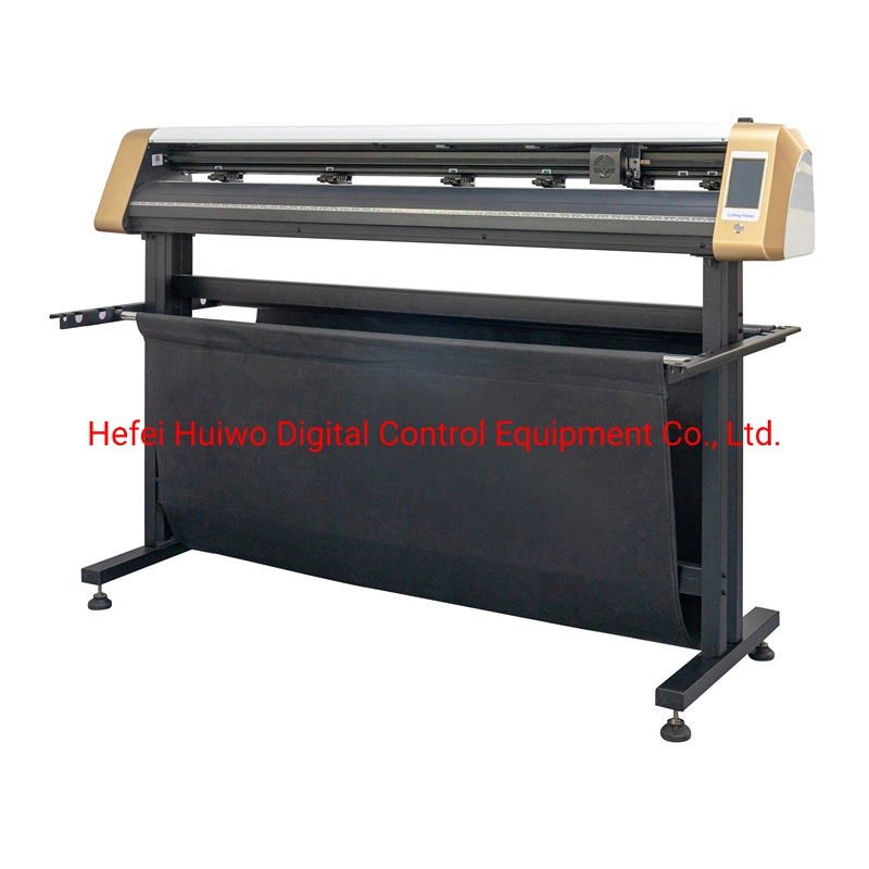 Touch Screen 1350mm Auto Contour Mark Vinyl Cutting Plotter Machine