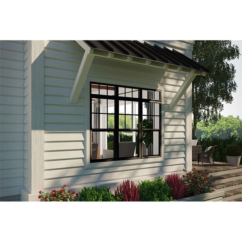 Metal Window Aluminum Tempered Glass Window