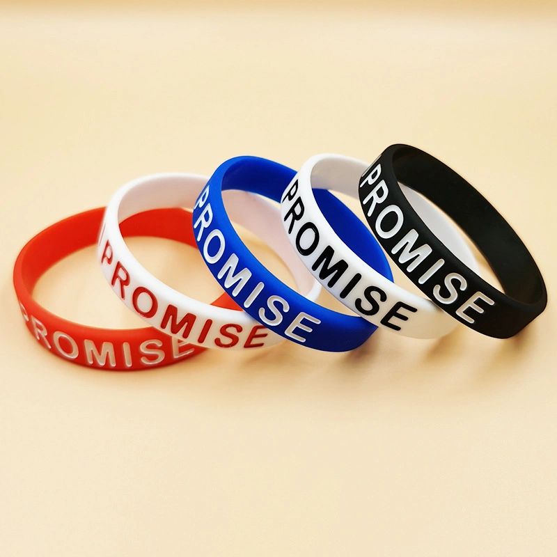 Promotional Cheap Custom Silicone Wrist Band, Cheap Custom Silicone Bracelet, Bulk Cheap Silicone Wristband