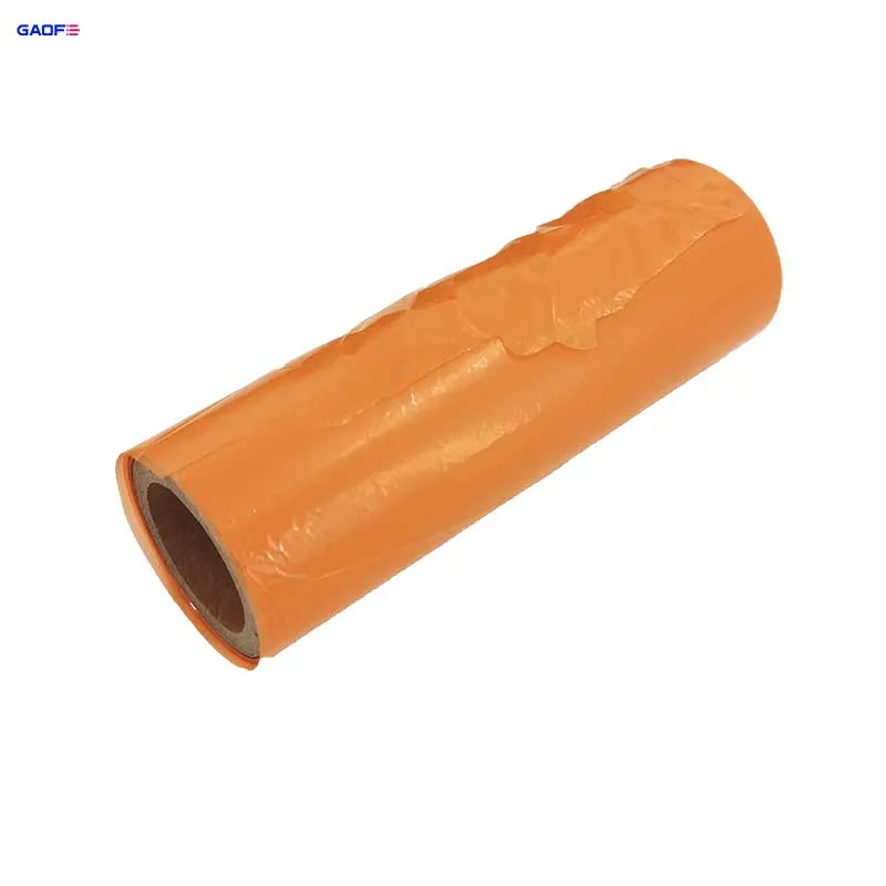 Orange Color Printer Ribbon Wax Resin Ribbon