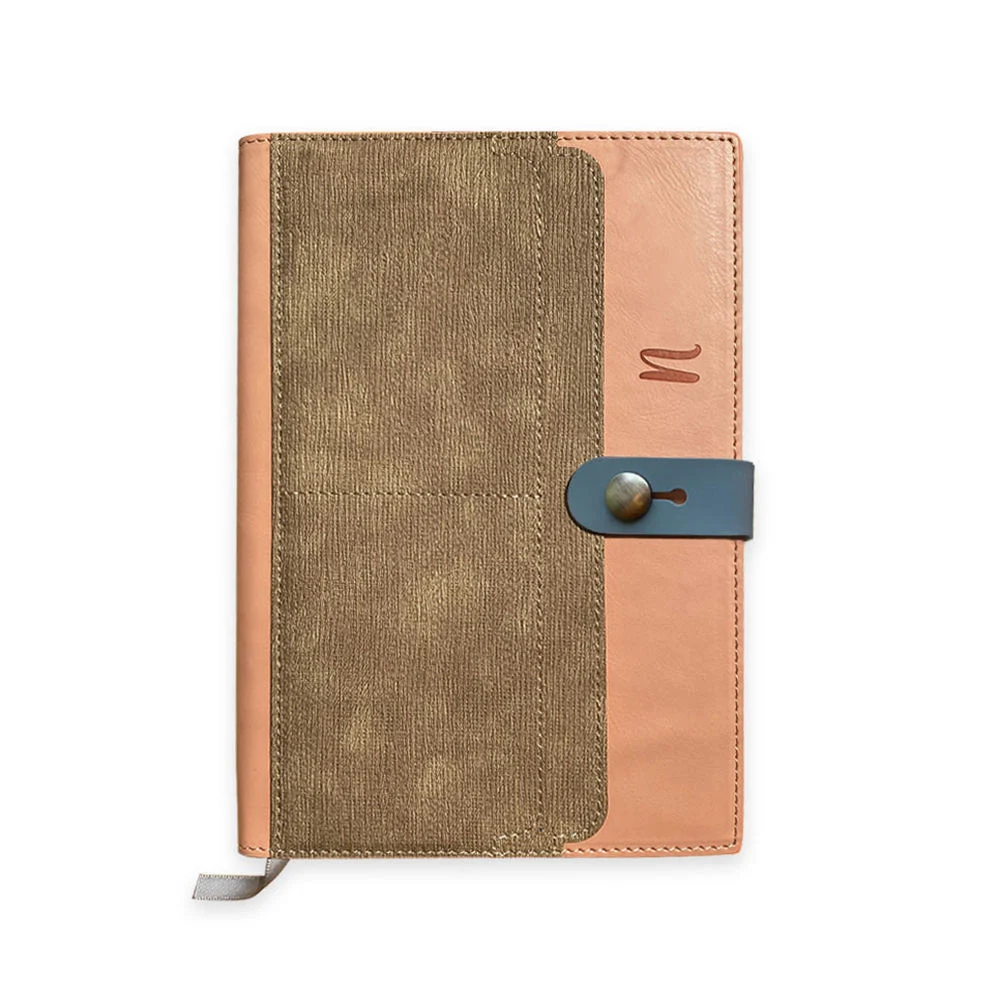 New Design A5 PU Leather Cover Pocket Organizer Planner Notebook